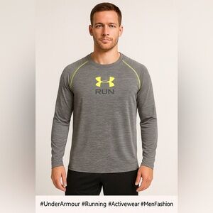 Under Armour HeatGear Men’s long sleeve shirt in Size Large Excellent Condition